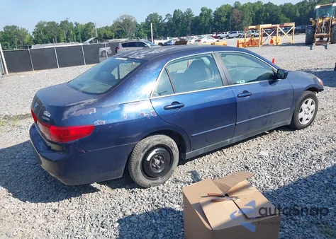 2005 Honda Accord 2.4 Lx from USA, damaged, VIN JHMCM564X5C002237